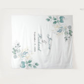 Hintergrund für das Hochzeitsstift Foto Wandteppich (Vorderseite (Horizontal))