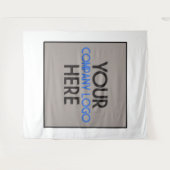 Hintergrund für das Logo "Custom Company Business Wandteppich (Vorderseite (Horizontal))