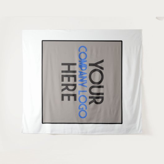 Hintergrund für das Logo "Custom Company Business Wandteppich (Vorderseite (Horizontal))