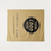 Hintergrund für das Logo eines benutzerdefinierten Wandteppich (Vorderseite (Horizontal))