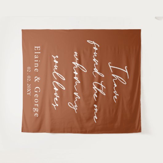 Hintergrund für das One Wedding Foto Wandteppich (Vorderseite (Horizontal))