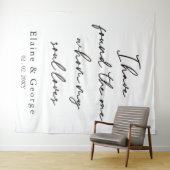 Hintergrund für das One Wedding Foto Wandteppich (Beispiel (Horizontal))