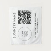 Hintergrund für das Party-Event-QR-Code-Logo Wandteppich (Vorderseite)