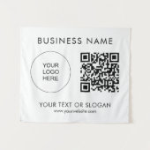 Hintergrund für das Party-Event-QR-Code-Logo Wandteppich (Vorderseite (Horizontal))