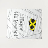 Hintergrund für das Whimsical Mummy-Halloween-Part Wandteppich (Vorderseite (Horizontal))