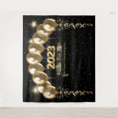 Hintergrund für das Wiedersehen-Foto der Neujahrsf Wandteppich (Vorderseite)