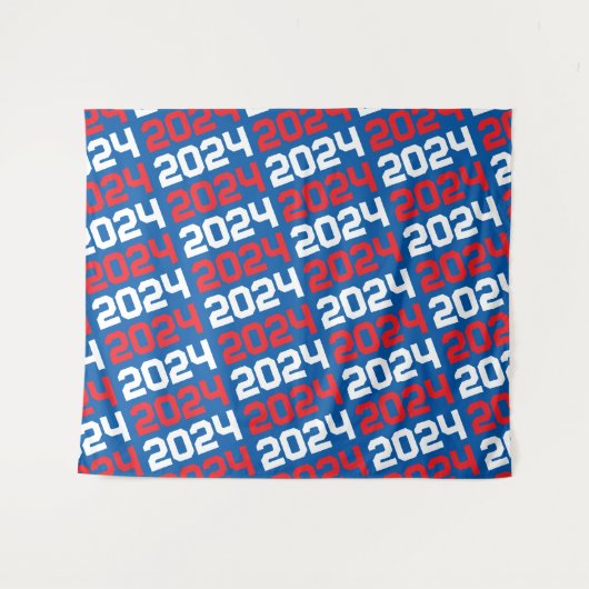 Hintergrund für den blauen und roten Abschluss Wandteppich (Vorderseite (Horizontal))