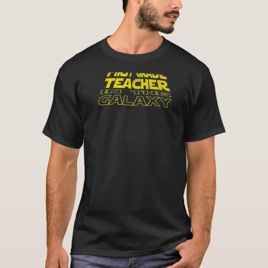 Hintergrund für den ersten Lehrer T-Shirt (Vorderseite)