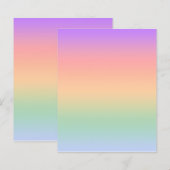 Hintergrund für den Farbverlauf bei Regenbogenfarb (Vorne/Hinten)