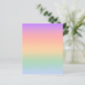 Hintergrund für den Farbverlauf bei Regenbogenfarb (Stehend Vorderseite)