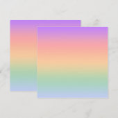 Hintergrund für den Farbverlauf bei Regenbogenfarb (Vorne/Hinten)