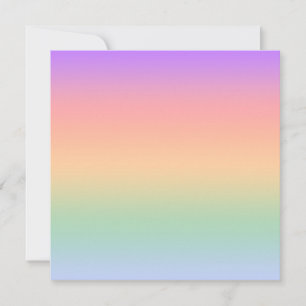 Hintergrund für den Farbverlauf bei Regenbogenfarb Dankeskarte