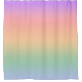 Hintergrund für den Farbverlauf bei Regenbogenfarb Duschvorhang (Vorderseite)