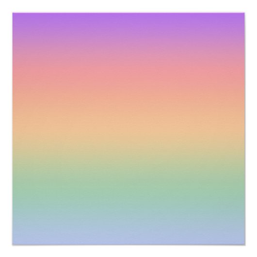Hintergrund für den Farbverlauf bei Regenbogenfarb Poster (Vorderseite)
