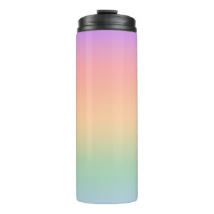 Hintergrund für den Farbverlauf bei Regenbogenfarb Thermosbecher