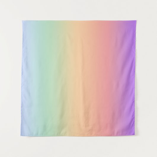 Hintergrund für den Farbverlauf bei Regenbogenfarb Wandteppich (Vorderseite (Horizontal))