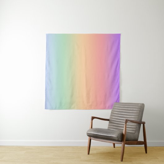 Hintergrund für den Farbverlauf bei Regenbogenfarb Wandteppich (Beispiel (Horizontal))