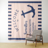 Hintergrund für den Junggeselinnen-Abschied des An Wandteppich (Beispiel)