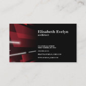 Hintergrund für die abstrakte Bildgeschwindigkeit  Visitenkarte (Rückseite)