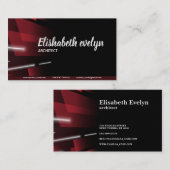 Hintergrund für die abstrakte Bildgeschwindigkeit  Visitenkarte (Vorne/Hinten)