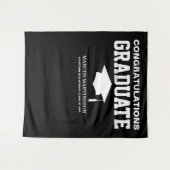 Hintergrund für die Ankündigung von Black 3 Foto A Wandteppich (Vorderseite (Horizontal))