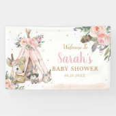 Hintergrund für die Begrüßung von Waldtieren im Bo Banner (Horizontal)