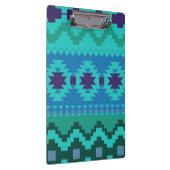 Hintergrund für die blaue Textiliengestaltung Tren Klemmbrett (Rechts)