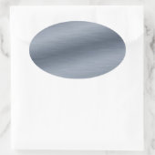 Hintergrund für die Darstellung aus gebürstetem St Ovaler Aufkleber (Tasche)