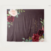 Hintergrund für die Dekoration des Brautparty von  Wandteppich (Vorderseite (Horizontal))