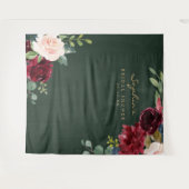 Hintergrund für die Dekoration des Brautparty von  Wandteppich (Vorderseite (Horizontal))