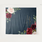 Hintergrund für die Dekoration des Brautparty von Wandteppich (Vorderseite (Horizontal))