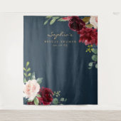 Hintergrund für die Dekoration des Brautparty von Wandteppich (Vorderseite)