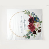 Hintergrund für die Dekoration des Brautparty von  Wandteppich (Vorderseite (Horizontal))