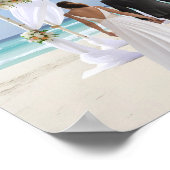 Hintergrund für die Fotografie von Wedding Arch Be Poster (Ecke)