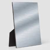 Hintergrund für die gebürstete Silber-Darstellung Fotoplatte (Seite)