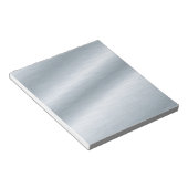 Hintergrund für die gebürstete Silber-Darstellung Notizblock (angewinkelt)