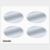 Hintergrund für die gebürstete Silber-Darstellung Ovaler Aufkleber (Blatt)