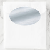 Hintergrund für die gebürstete Silber-Darstellung Ovaler Aufkleber (Tasche)