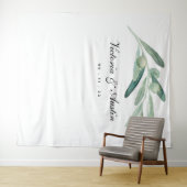 Hintergrund für die Hochzeit von Olivenzweigen, Fo Wandteppich (Beispiel (Horizontal))