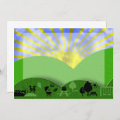 Hintergrund für die künstliche Einladung (Vorne/Hinten)