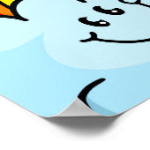 Hintergrund für die Meterologie des niedlichen Car Poster (Ecke)