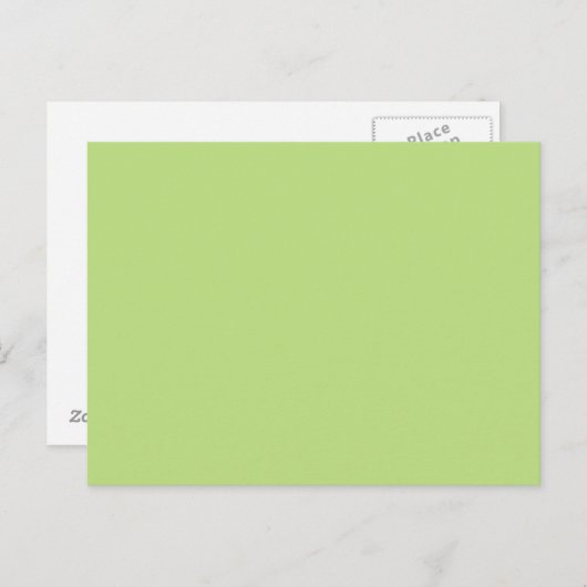 Hintergrund für die Personalisierte Farbe in Paste Postkarte (Vorne/Hinten)