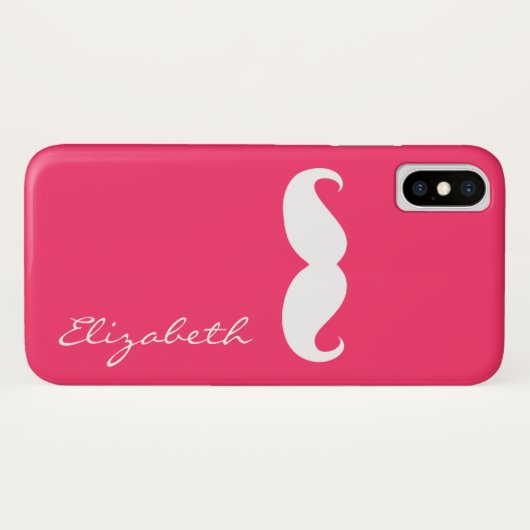 Hintergrund für die Schlichte Farbe Rosa Case-Mate iPhone Hülle (Rückseite (Horizontal))