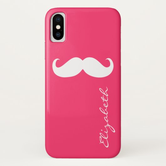 Hintergrund für die Schlichte Farbe Rosa Case-Mate iPhone Hülle (Rückseite)