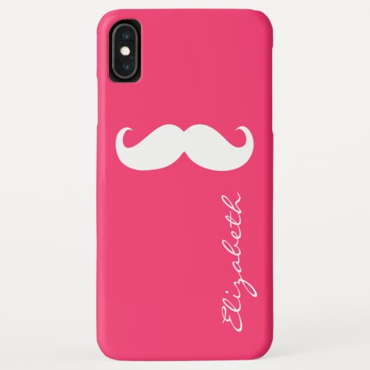 Hintergrund für die Schlichte Farbe Rosa Case-Mate iPhone Hülle (Rückseite)