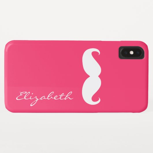Hintergrund für die Schlichte Farbe Rosa Case-Mate iPhone Hülle (Rückseite (Horizontal))