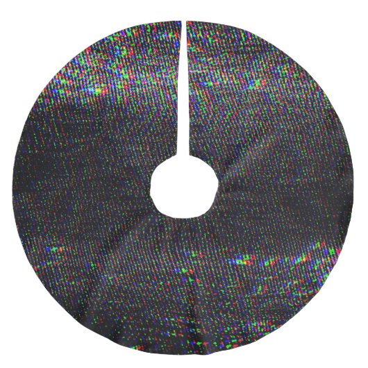 Hintergrund für die Textur des Bildschirms Polyester Weihnachtsbaumdecke (Vorderseite)