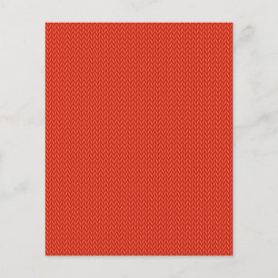 Hintergrund für die Textur von Wolle aus Rot Flyer