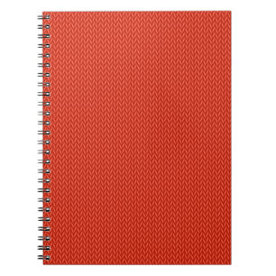 Hintergrund für die Textur von Wolle aus Rot Notizblock