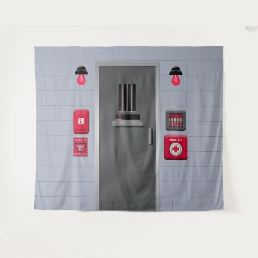 Hintergrund für die Verengung von isoliertem Asyl Wandteppich (Vorderseite (Horizontal))